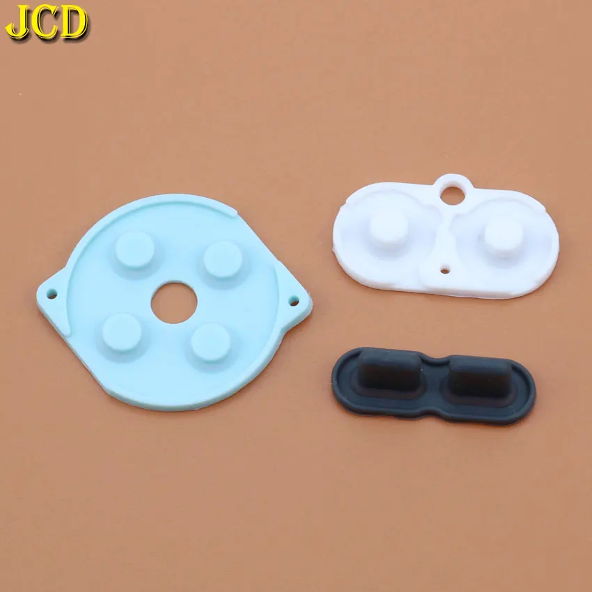 JCD 1 комплект резиновый проводящий A-B D-pad для Nintendo Gameboy Pocket for GBP силиконовая