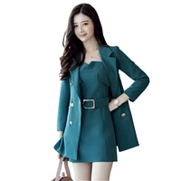 autumn winter women two piece set long trench coat sexy dress tracksuit 2017 new fashion suits quality 2 piece set crop top