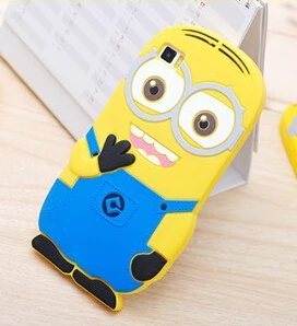 10PC Cheap Xiaomi Mobile Phone Cases Cute Cartoon Despicable Me Protective Cellphone Case for MI 3 M3 Wholesale |