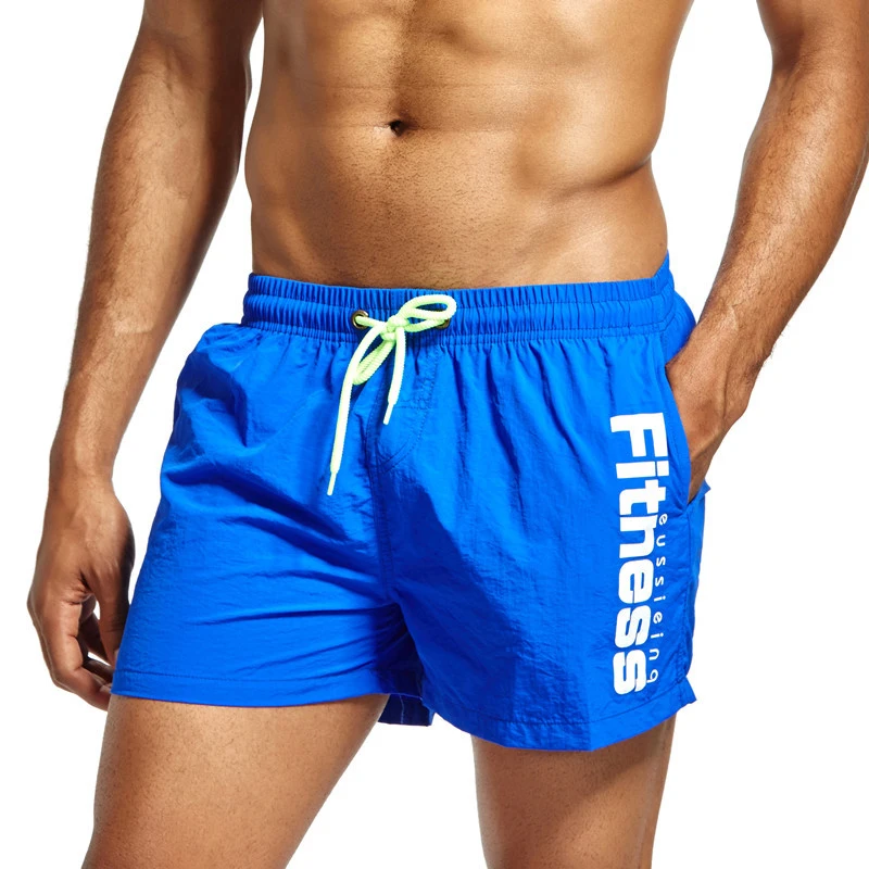 

Men's Beachwear Quick Dry Surfing Beach Shorts Men Swimwear Board Male Breathable Swimsuit Boxers Short Pants Boys