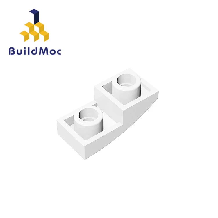BuildMOC совместимые сборные частицы 24201 1x2 для строительных блоков детали DIY