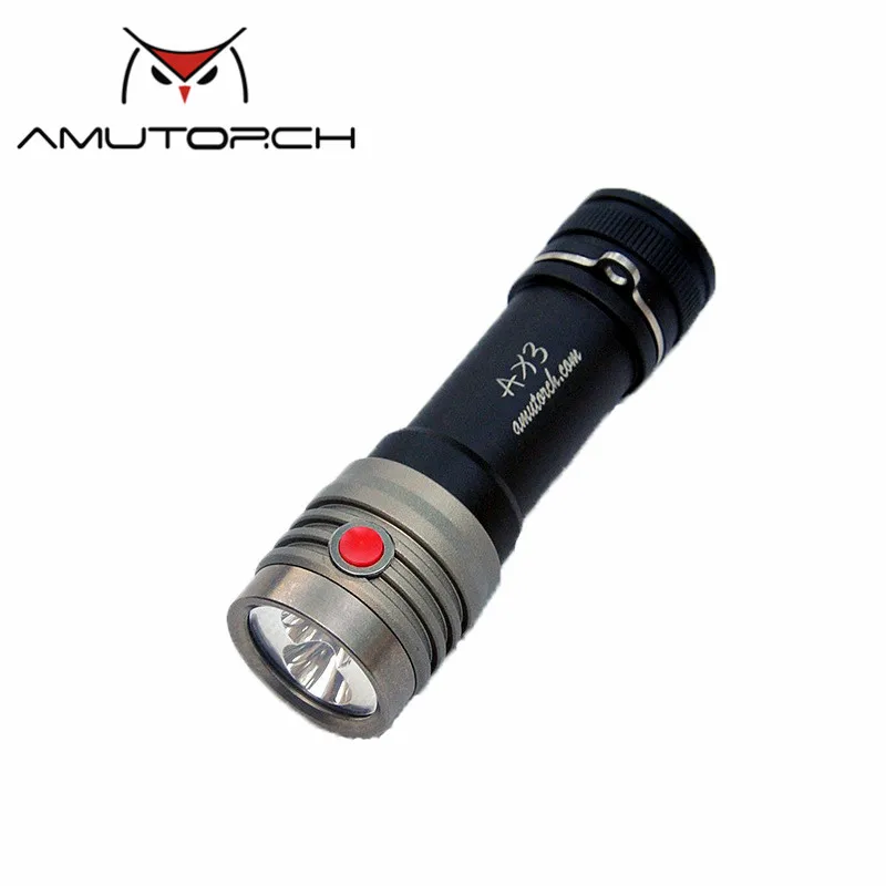Amutorch AX3 2x XP L HD 2500LM EDC 18650 светодиодный фонарик наружный мини фонарик|Фонарики и