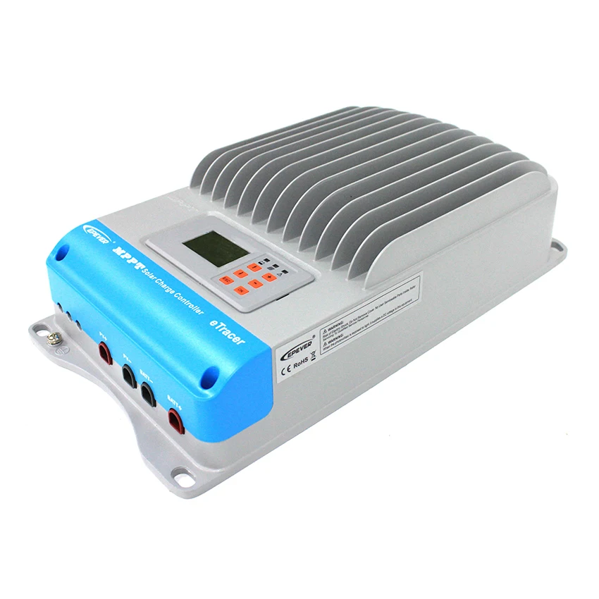 MPPT ET4415BND Max PV input 150V Solar system controller MT50 Meter and eBOX-Wifi-01 Phone APP regulator 48V Battery work | Обустройство