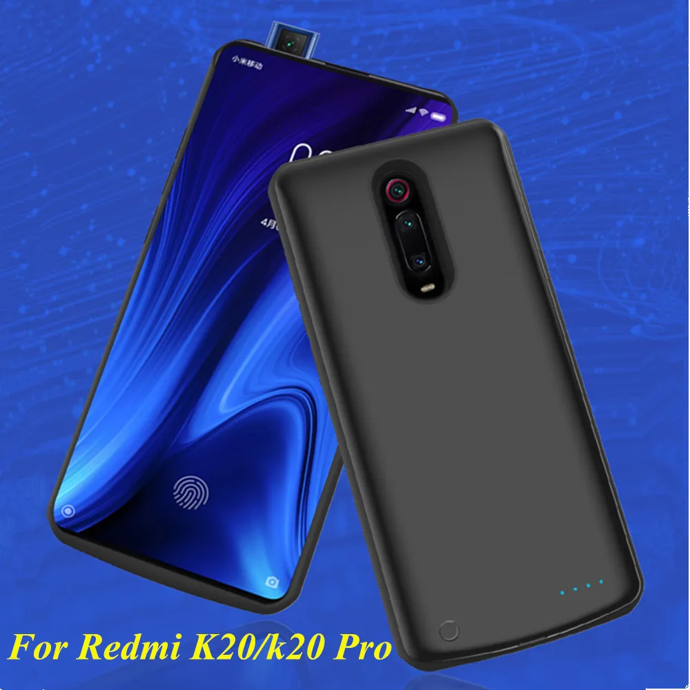 6500 мАч батарея резервного питания чехол для Redmi K20 Pro портативное Внешнее зарядное