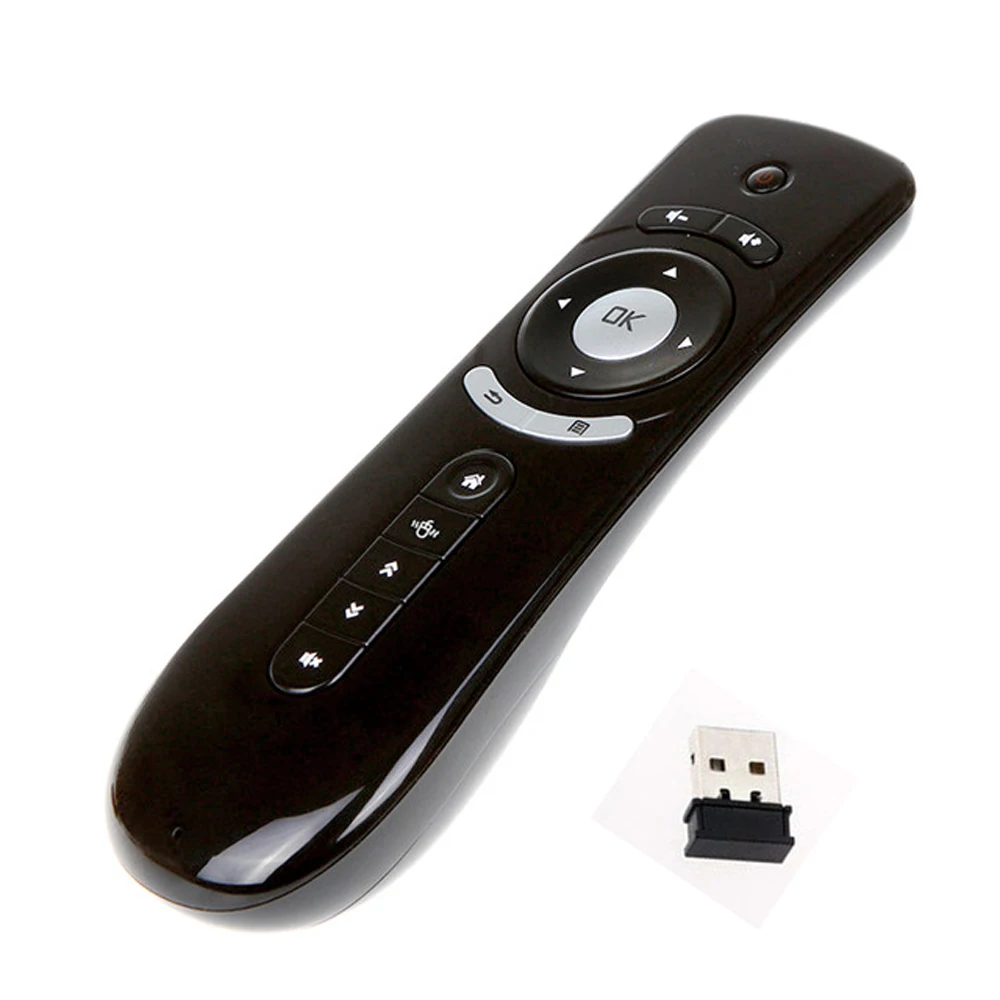 T2 Air Mouse Control e Remoto USB Watchdog гироскоп Мини Fly 2 4G мышь для Android TV Box дистанционное