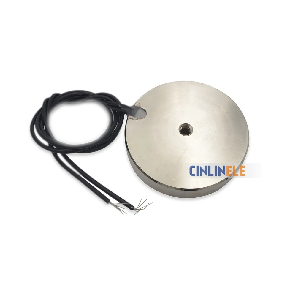 Электромагнит с держателем D38mm * 8mm 8 кг/80N Электрический магнит подъемная присоска