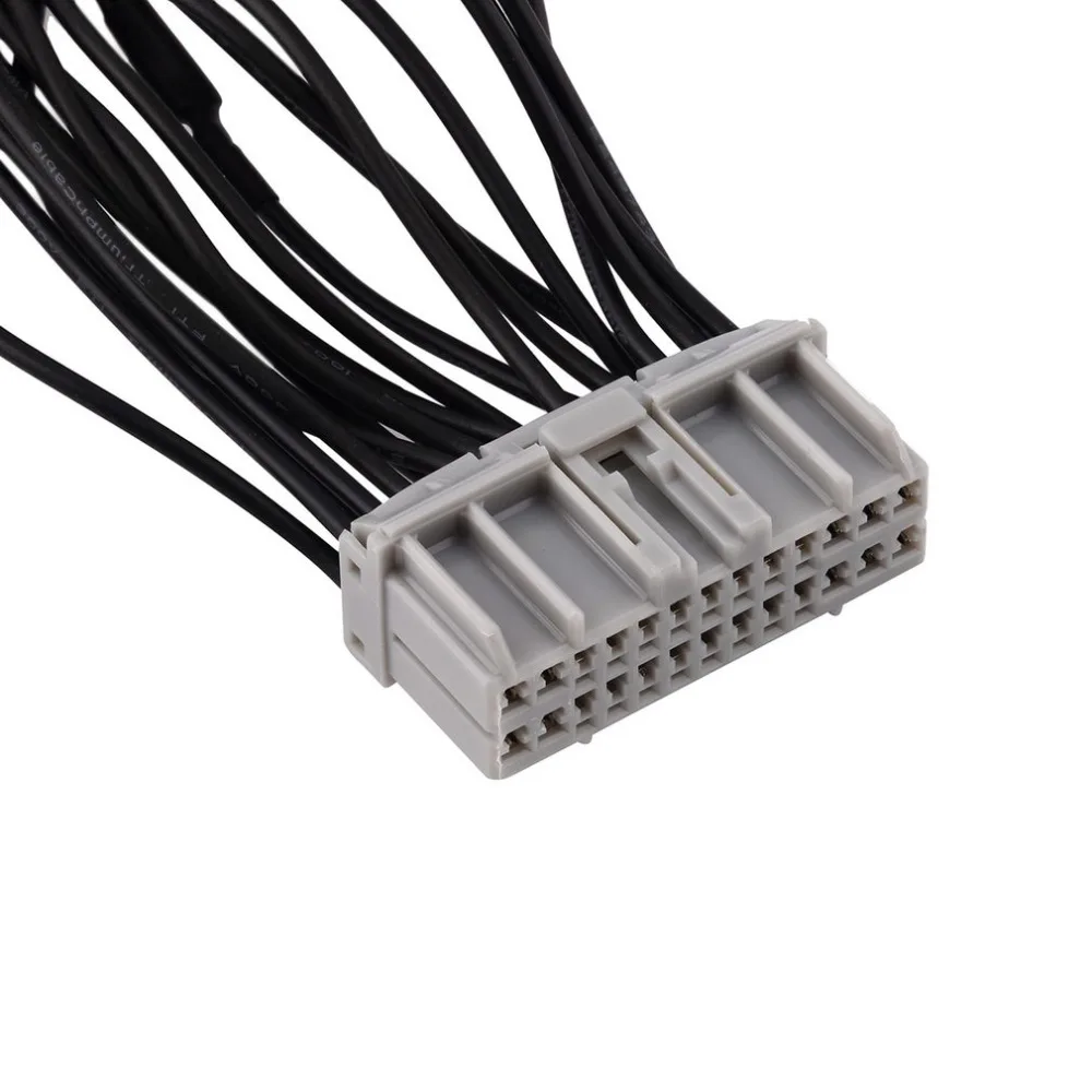Новинка автомобильная проводка OBD2A к OBD1 Перемычка ЭБУ переключение проводки жгут