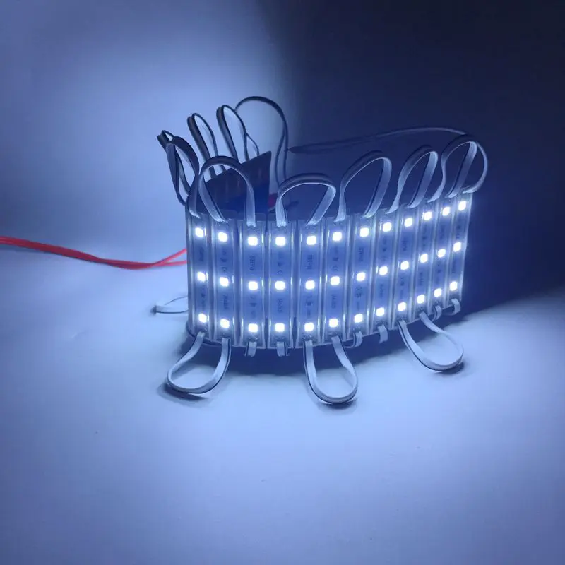 100 шт/Лот SMD 4040 светодиодный модуль 3 светодиодных модуля для знака буквы DC12V SMD4040