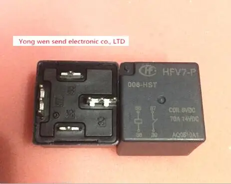 

HOT NEW relay HFV7-P-006-HST HFV7-P-006-HST-6VDC HFV7-P 006-HST HFV7-P-6VDC 006-HST-6VDC HFV7P006HST HFV7P 006HST DIP 10PCS/LOT