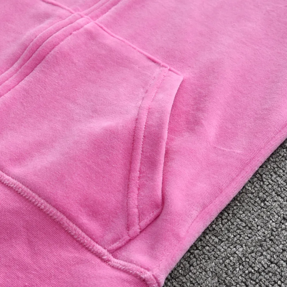 Весна/осень 2020 женские брендовые бархатные спортивные костюмы из велюровой