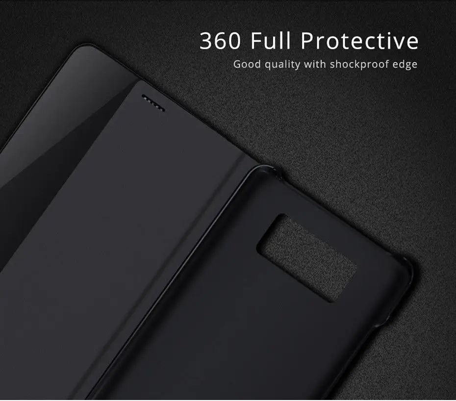 Роскошный тонкий кожаный флип-чехол с окошком для Huawei P20 P10 Mate 10 Pro | Мобильные