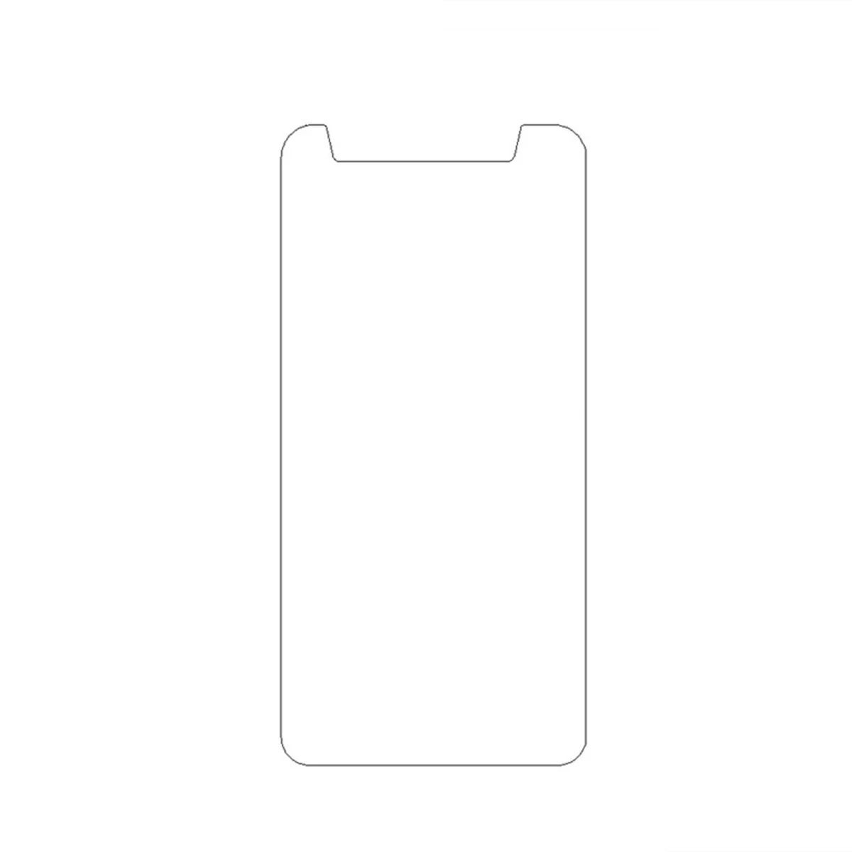 Экран протектор Закаленное Стекло анти-отпечатки тонком 9 H твердость для Oukitel U16