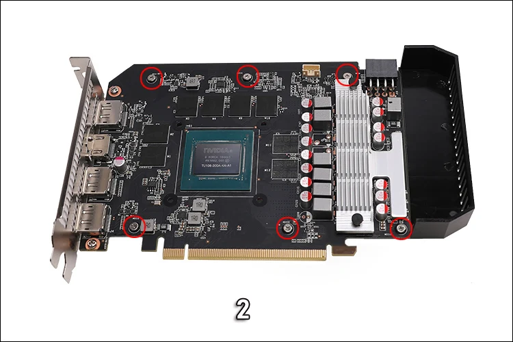 Курган полное покрытие блок GPU воды для MSI GeForce RTX 2060 VENTUS XS C 6G/OC Графика карты LRC2.0 5V D-RGB BS-MSV2060-PA