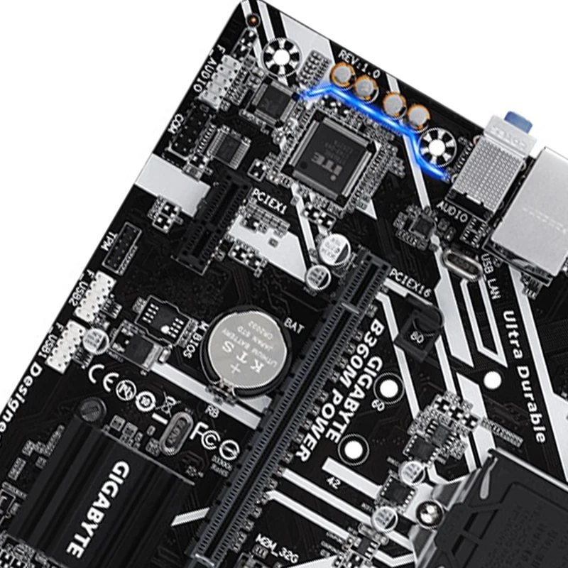 GIGABYTE GA-B360M питания для рабочего стола материнской платы LGA1151 i3 i5 i7 DDR4 32G M.2 микро-atx корпус