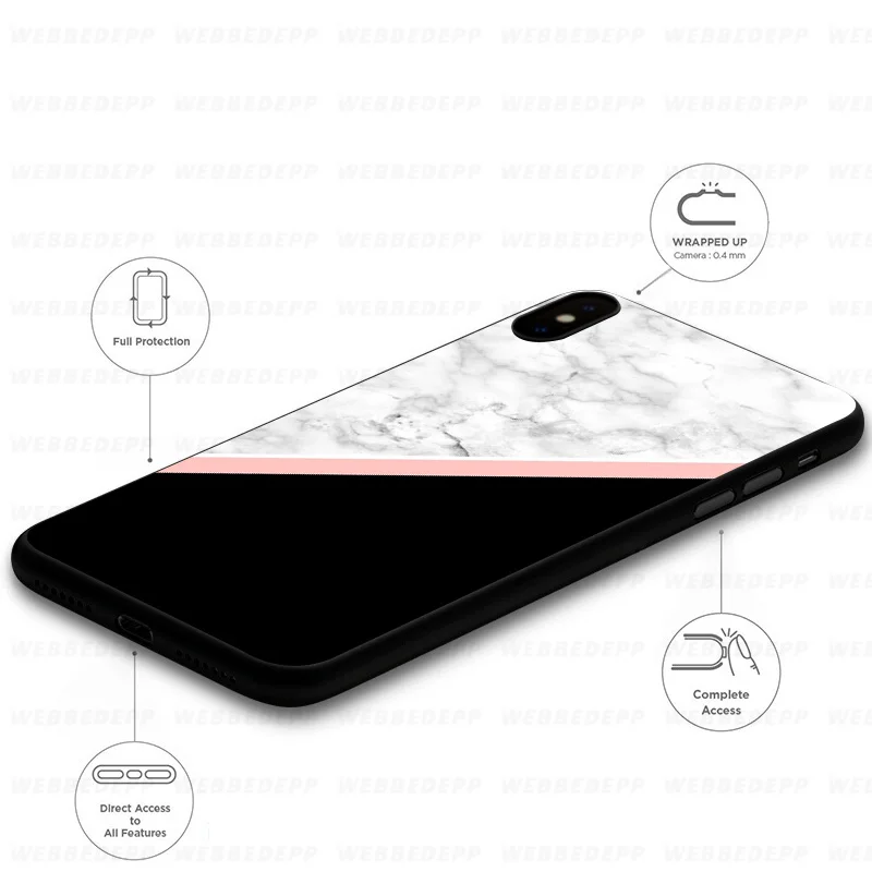 WEBBEDEPP YK Osiris Soft Silicone Case for iPhone 11 Pro Xr Xs Max X or 10 8 7 6 6S Plus 5 5S SE |