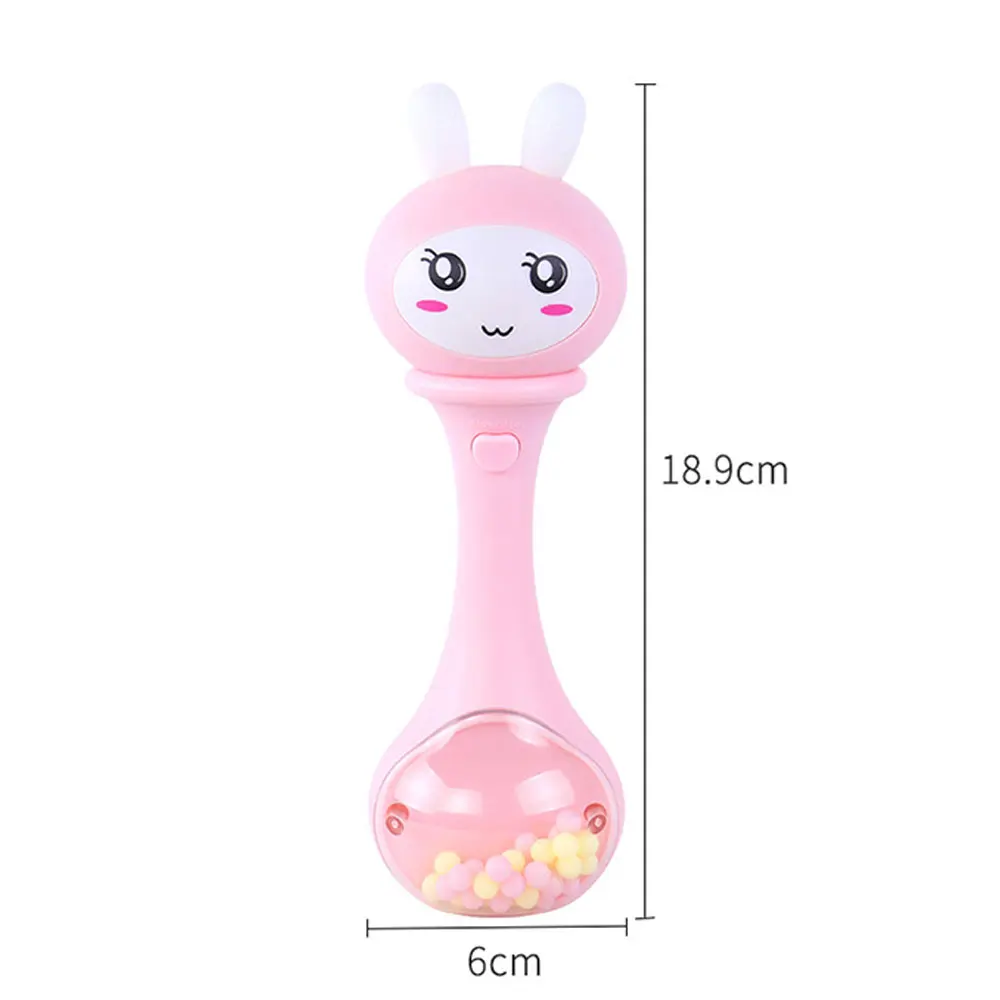 Умные игрушки колокольчик Игрушка музыкальная игрушка музыка электрический Пластик удобный игрушки для малышей в подарок интересные милый детский комбинезон с рисунком