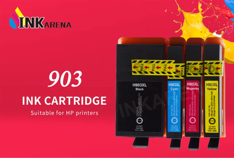 INKARENA Замена для hp 903 907 XL чернильный картридж 903XL 907XL для hp OfficeJet 6950 6960 6961 6963 6964 6965 6970 принтер