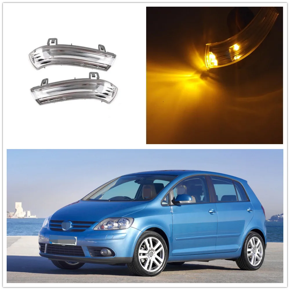 Светодиодный зеркальный фонарь для VW Golf 5 A5 MK5 Plus 2004 2005 2006 2007 2008 2009 дверной
