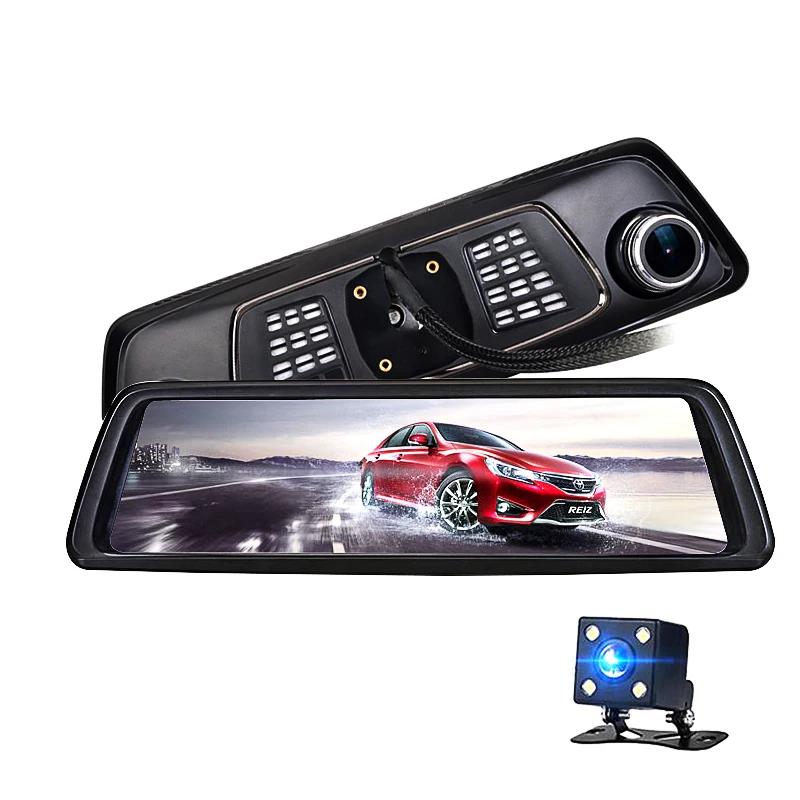 Зеркало заднего вида YANTU 10 &quot 4G DVR Android 5 1 GPS навигация ADAS Full HD 1080P видеорегистратор