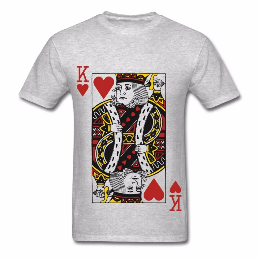 Новинка 2019 Мужская одежда топы с круглым вырезом футболки принтом &quotКороль