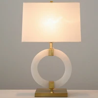 led e27 nordic iron fabric marble led lamp led light table lamp desk lamp led desk lamp for bedroom foyer