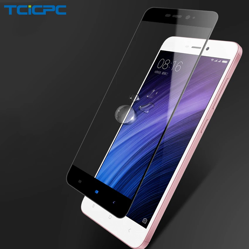 Защитное стекло TCICPC для Redmi 4 Pro 9H HD закаленное с полным покрытием Защитная пленка