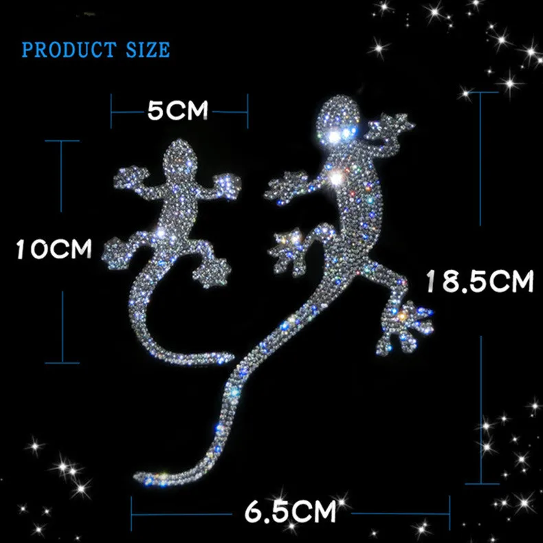 Автомобиль Лебедь кристалл полный алмаз инкрустированные Стразы Большой gecko Безопасные Автомобильные наклейки Любовь бриллиантовые наклейки Снежинка Горячая-348
