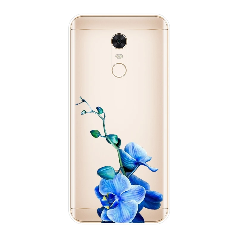 Чехол для телефона из ТПУ с цветами Pocophone F1 Xiaomi Redmi S2 4A 5A 6A 5 Plus Note 4 4X 6 Pro Prime Мягкая