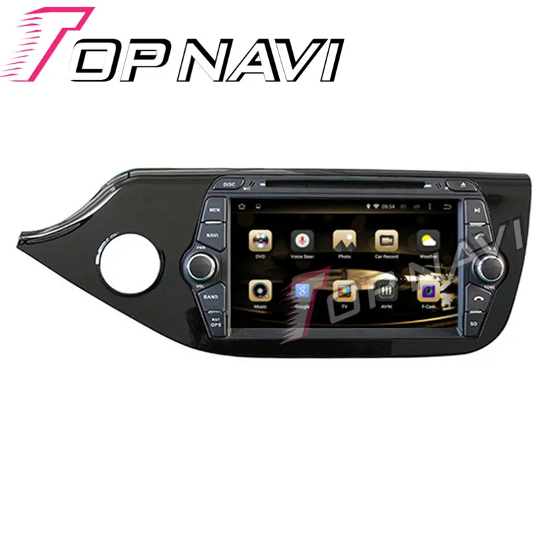 Автомобильный GPS-навигатор Topnavi 8 дюймов Восьмиядерный процессор Android 6 0