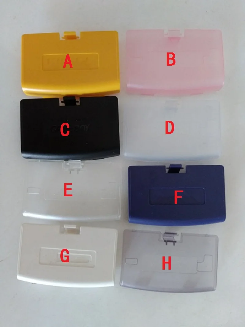 Замена крышки батарейного отсека для GBA Корпус задняя крышка чехол для nintendo Gameboy Advance цвет