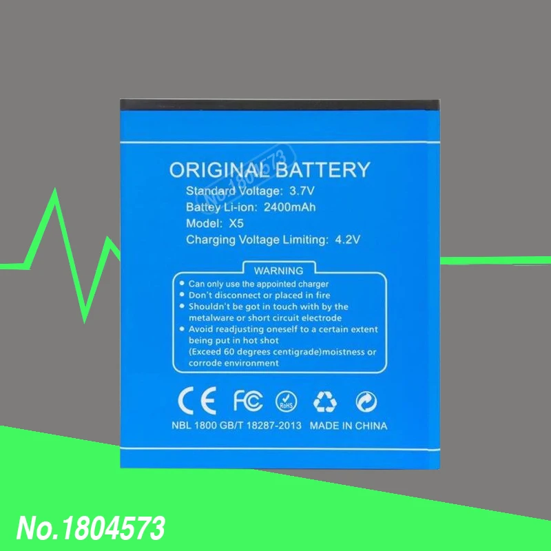 3 7 в 2400 мАч батарея Для DOOGEE X5 Pro 1 шт./лот|battery for doogee|battery doogee x5battery |