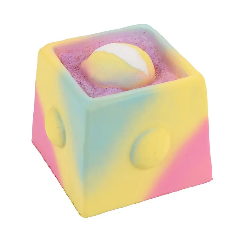 Оптовая продажа Прямая поставка Kawaii Jumbo мультяшный торт Сжимаемый медленно