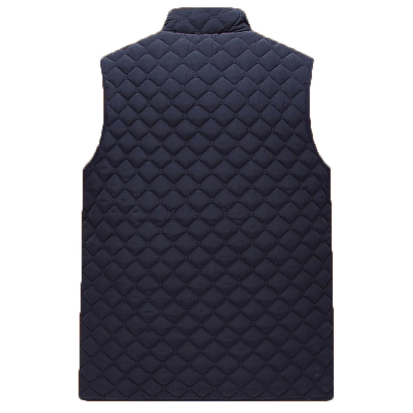 Мужской осенне-зимний Повседневный жилет мужская мода без рукавов высокое