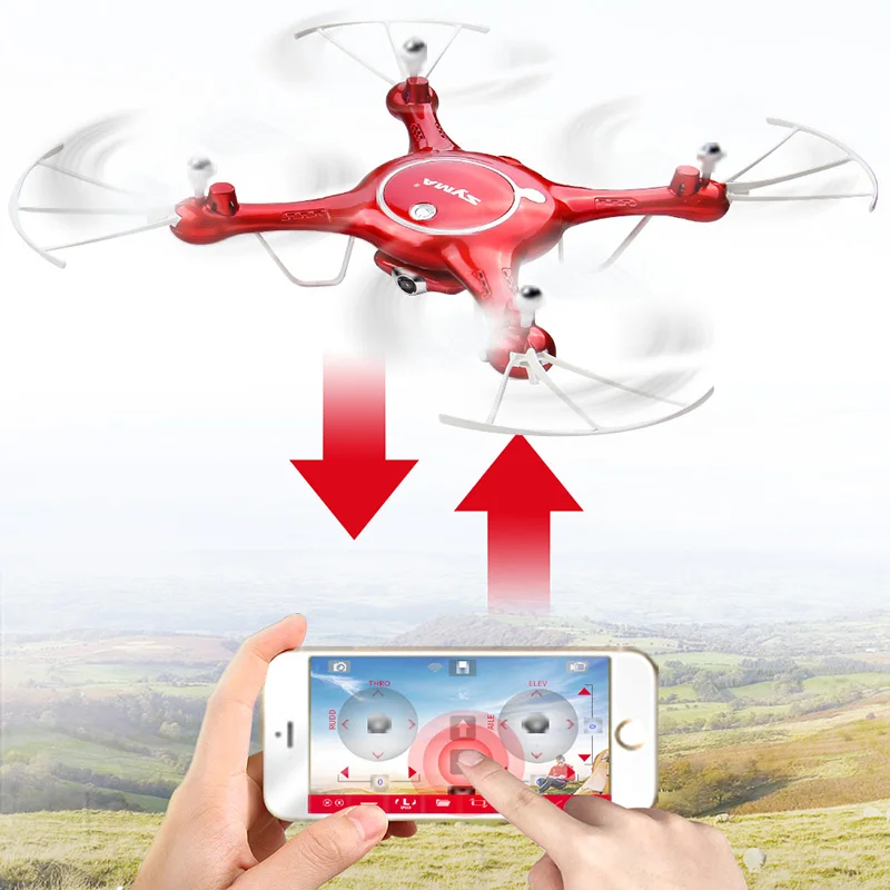 Фото SYMA X5UW новейший Летательный Аппарат с Wi Fi Камерой HD 720 P возможностью передачи SYMA X5UW новейший Летательный Аппарат с Wi Fi Камерой HD 720 P возможностью передачи