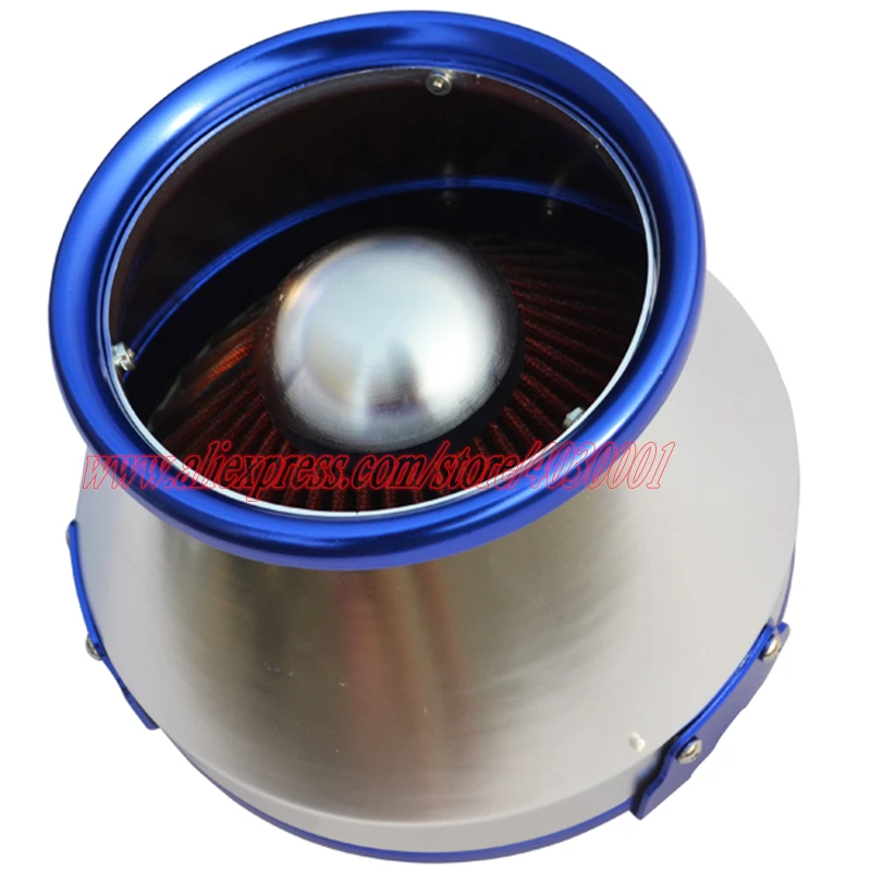 Универсальный воздушный фильтр 3 в 1 76 мм воздухозаборник холодного воздуха