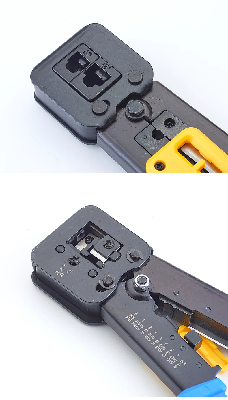 

EZ Plug Crimping Tool RJ45 RJ11 RJ12 Network cable Crimper and Striper