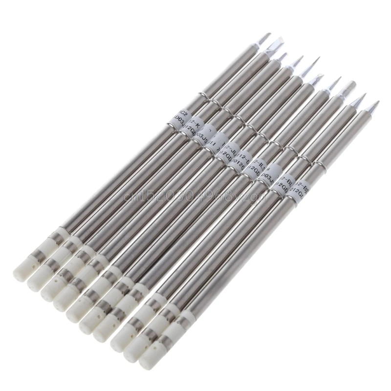 10 шт. T12 B2 D24 C4 ILS JL02 КУ К BC2 BL BC1 припой советы для Хакко паяльник FX 951 95 Перевозка