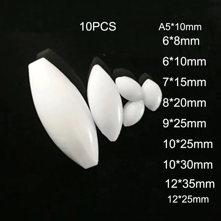 A7 x 15 мм PTFE магнитная мешалка бары оливковой формы перемешивание стержня