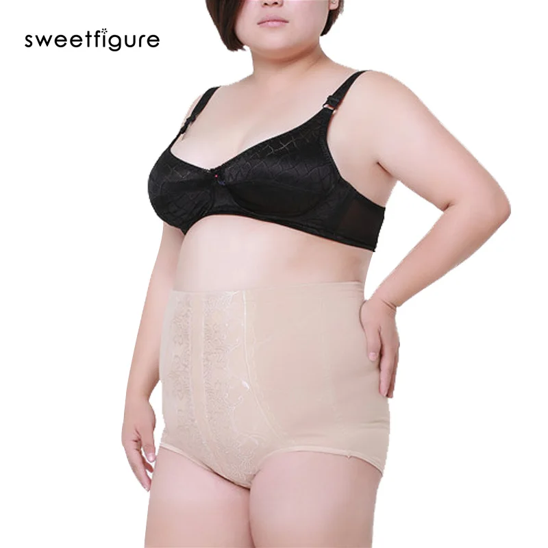 Женское нижнее белье размера плюс Трусики с высокой талией для женщин