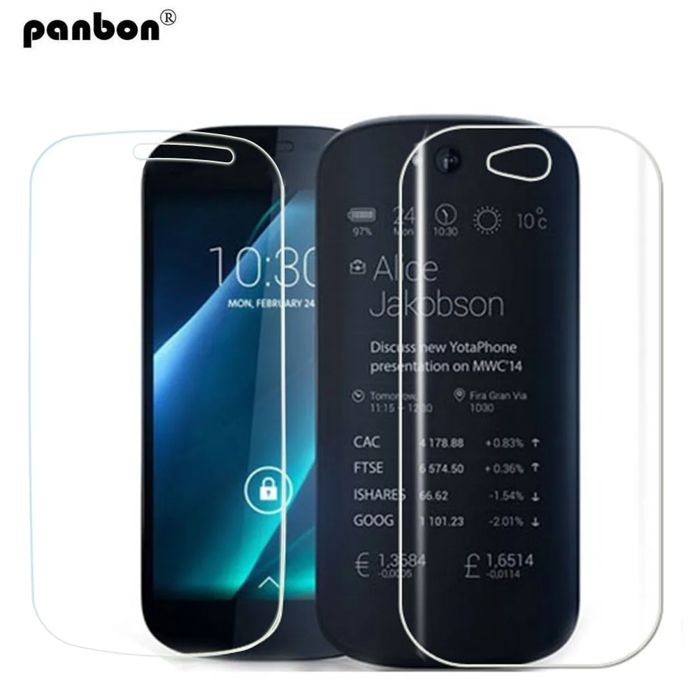 

стекло On Yota phone 2 закаленное стекло & назад HD Clear нано закаленное пленка для YotaPhone 2 чехол