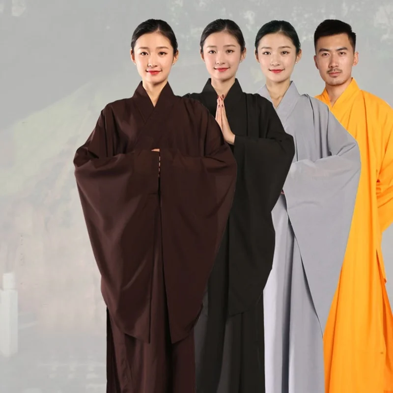 Женская униформа одеяния буддийских монахов shaolin буддистская одежда модель TA548 |