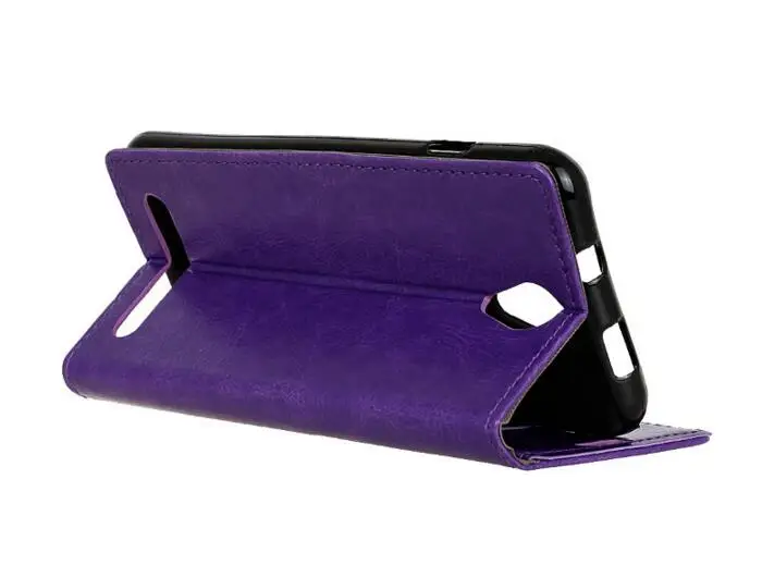30 шт. книга Стиль Crazy Horse кожаный бумажник чехол для ZTE A110 A506 A510 a512 A310 a315 Axon 7 V8 Pro s6