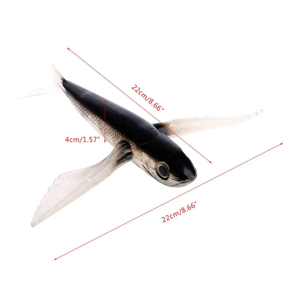 Не искусственная Летающая приманка для рыбы мягкая рыболовная скумбрии морской