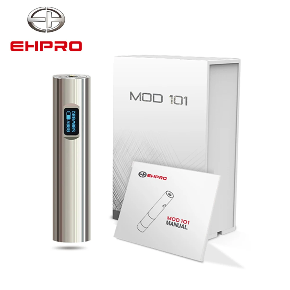 Ehpro 101 полу-механический мод для вейпа 510 нитки 0 49 &quotOLED экран Батарейный 18650 18350
