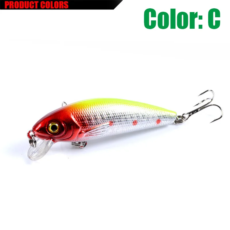 567 C 1 шт. приманка для рыбной ловли Minnow искусственные приманки 3,6 г 7,5 г 8,5 г жесткая рукоятка наживка; рыболовный воблер бас рыболовные приманки, воблеры - Цвет: 567 C