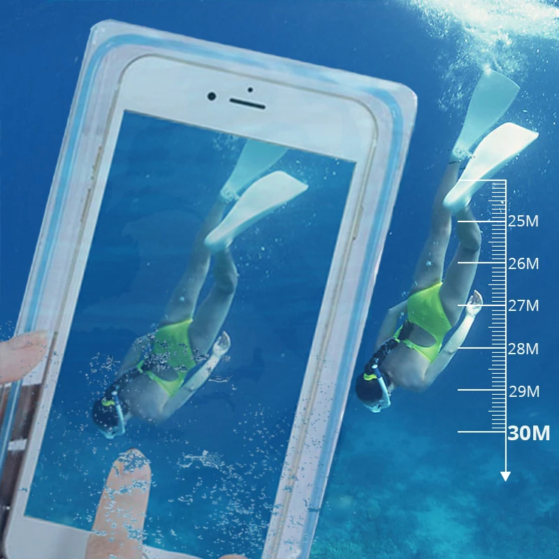 Водонепроницаемый чехол для мобильный телефон Xiami mi6 Redmi 4x note 5a подводной съемки