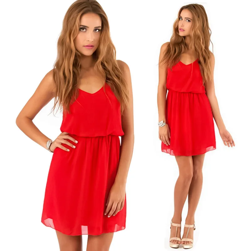 Women beach dress female summer chiffon voile women clothing plus size | Женская одежда