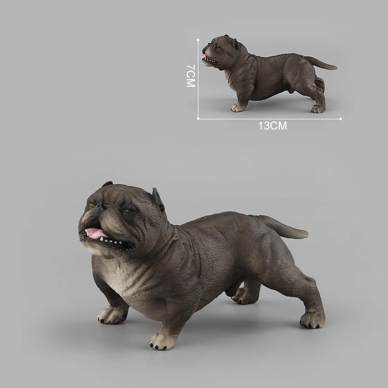 Simulation Dog Новая модель пластиковые животные собака Шарпей бульдог фигурка образование биология реквизит украшение взрослые детские игрушки Biologia - Цвет: Simulation Dog