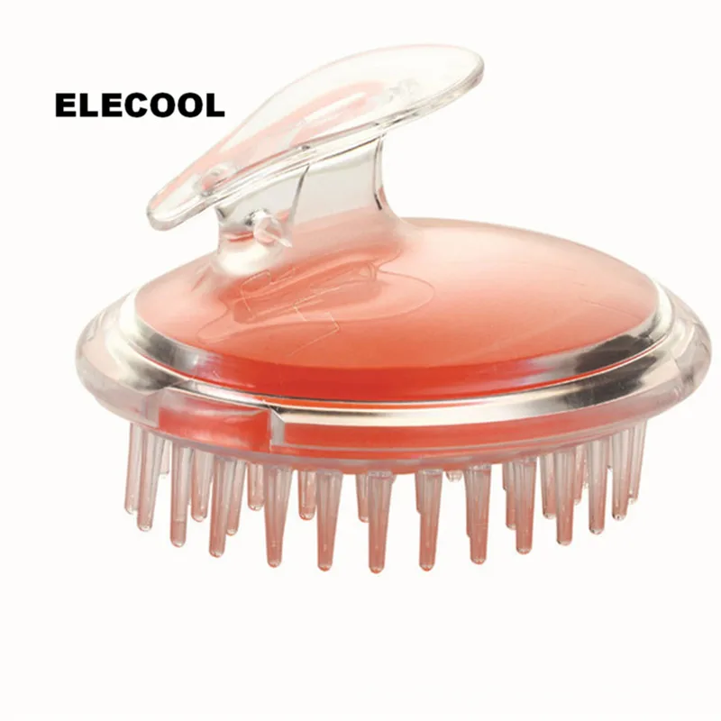 Щетка для волос ELECOOL Fashion Health Care Массажная щетка мягкий силиконовый шампунь кожи