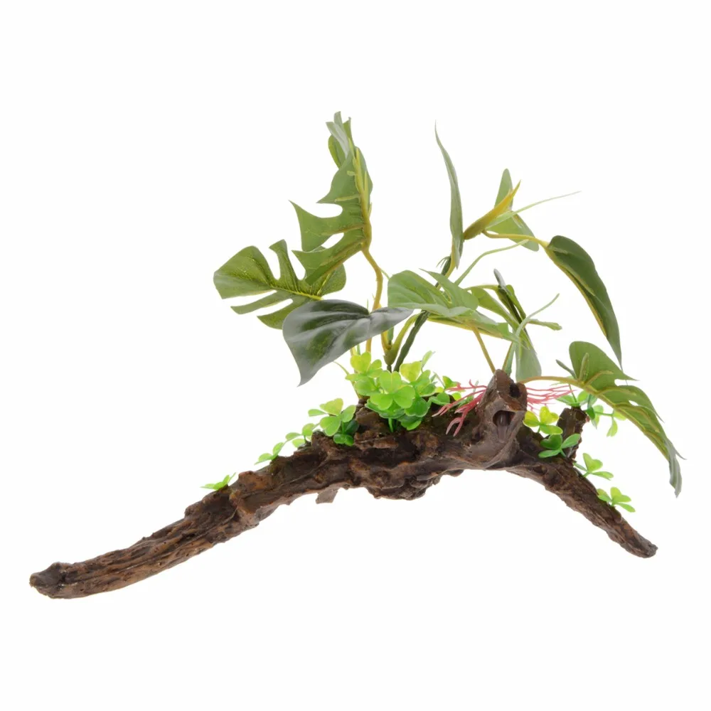 Искусственное аквариумное растение 10 дюймов декоративное искусственное Acuario